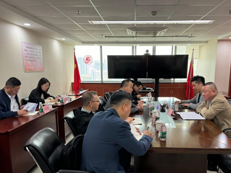 公司黨委委員、副總經(jīng)理董勇會(huì)見(jiàn)寧馬新...